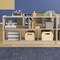 Flash Furniture Bright Beginnings Commercial Extra W 5 Section Modular Wooden Classroom Open Storage Unit, Natural MK-KE23957-GG - alternate 5